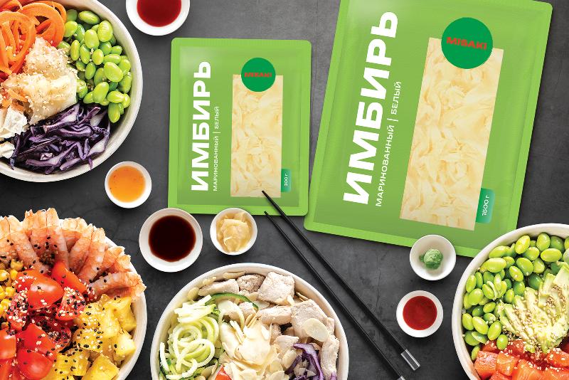 Новинка! Имбирь маринованный белый Misaki