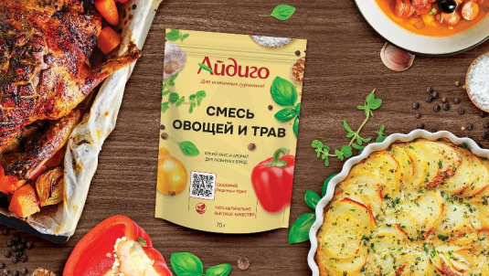 Новинка - смесь овощей и трав Айдиго!
