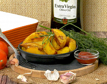 Картофель в рукаве