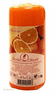 Свеча пеньковая 50*115 аромат апельсин