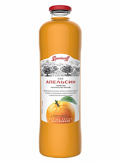 Сок апельсиновый с мякотью "Баринофф"