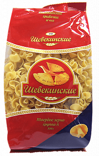 Макароны грибочки №410 "Шебекинские"