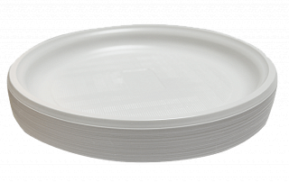 Набор одноразовых тарелок 220 мм 50 штук