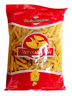 Макаронные изделия "Шебекинские" перья гладкие