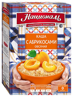 Каша Националь овсяная с абрикосом