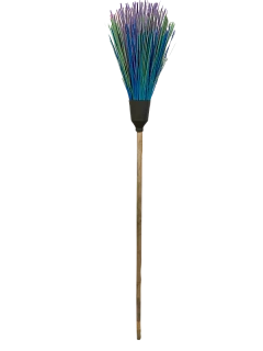 Метла 3-ка круглая с березовым черенком 1шт