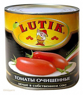 Томаты в собственном соку очищенные