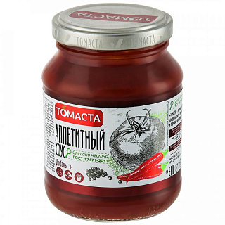 Соус Аппетитный ГОСТ, Томаста