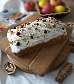 Пряный морковный кекс