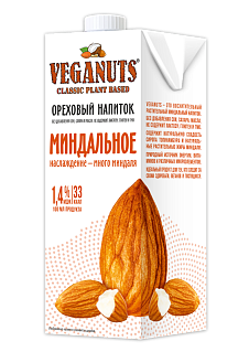 Растительный напиток миндальный VEGANUTS BARISTA 2,7%