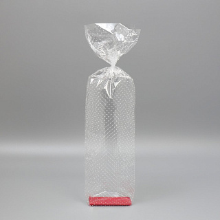 Пакет подарочный с жестким дном 11*17*55 см