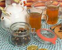 Чайная смесь с лаймом и корицей