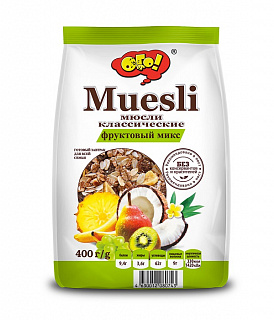 Мюсли "Ого!" фруктовый микс