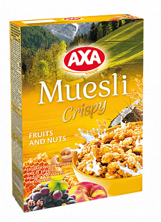 Мюсли с фруктами и орехами Аха