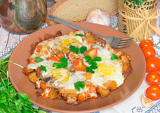 Небанальная яичница