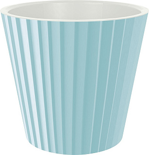 Горшок для цветов Песок D280 мм 10,5л небесный