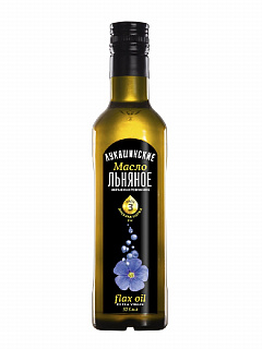 Масло льняное нерафинированное "Лукашинские" Масло льняное нерафинированное "Лукашинские"