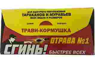 Инсектицид Сгинь ловушка-домик от муравьев и тараканов с борными крошками 1 шт.