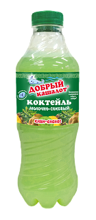 Молочно-соковый коктейль Киви-Ананас Добрый Кашалот