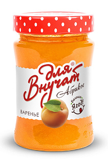 Варенье абрикосовое "Для внучат" Абрико