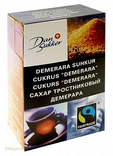 Сахар темный тростниковый Демерара