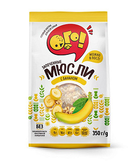 Мюсли "ОГО!" с бананом