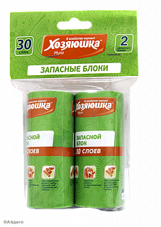 Запасные блоки к ролику Чистюля 2шт*12 слоев