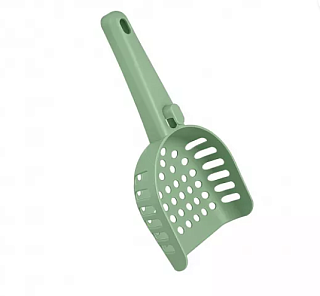 Совок для кошачьего туалета (зеленый), Полимербыт