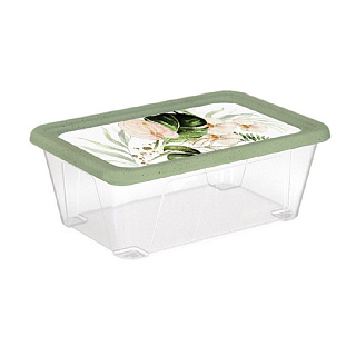 Контейнер прямоугольный Флориана 1,65л 1шт, Полимербыт