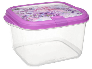 Контейнер Лаванда свч Клик 1,5л