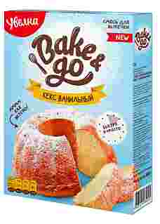 Кекс "Ванильный" Bake 400 г "Увелка"