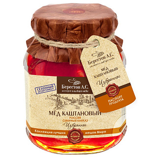 Мед каштановый Избранный "Берестов"