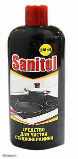 Средство для стеклокерамики Sanitol (Санитол)