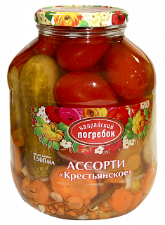 Ассорти "Крестьянское" Валдайский погребок