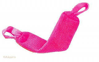 Мочалка для тела Банная с ручкой