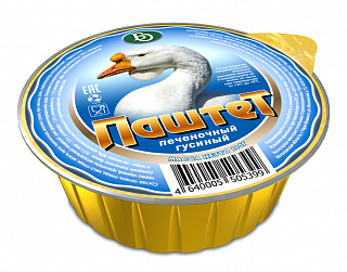 Паштет печеночный Гусиный БизнесОил