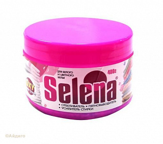 Пятновыводитель-отбеливатель Селена Oxy в банке
