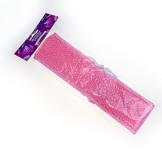 Мочалка банная с ручками шинилл ЕвроХаус 8*70 см