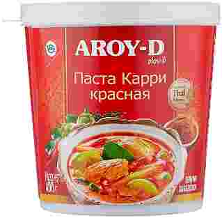 Паста карри красная AROY-D