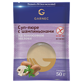 Суп-пюре с шампиньонами на кокосовом молоке, без глютена, Гарнец