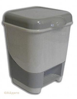 Контейнер для мусора 8л педальный Контейнер для мусора 8л педальный