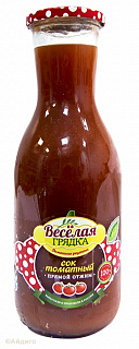 Сок томатный прямой отжим "Веселая грядка"