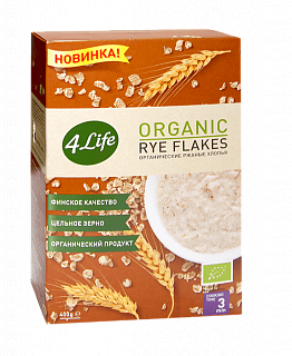Хлопья органические ржаные 4Life
