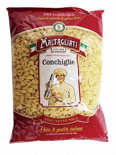 Макароны Maltagliati 040 Ракушка мелкая