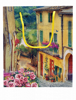 Пакет вертикальный "Отпуск в Европе" 23*27*8