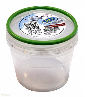 Банка с герметичной крышкой 0,5 л "Премиум"