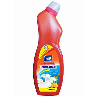 Средство для сантехники Хелп Универсал Лимон