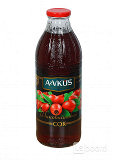 Сок шиповник в стеклянной бутылке AzVKUS Сок шиповник в стеклянной бутылке AzVKUS