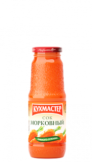 Сок морковный Кухмастер
