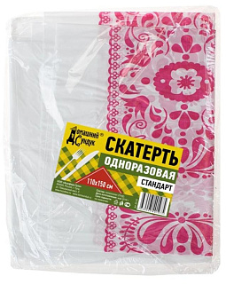 Скатерть для пикника Домашний сундук МИКС одноразовая (150*110) 1шт